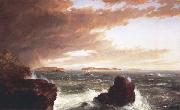Frederic E.Church View Across Frenchman s Bay from Mt.Desert Island,After a Squall Spain oil painting artist